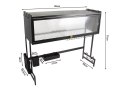 Suszarka do naczyń talerzy sztućców duży ociekacz szafka organizer 85 cm