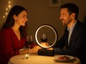 Nowoczesna lampka nocna z regulacją barwy światła
