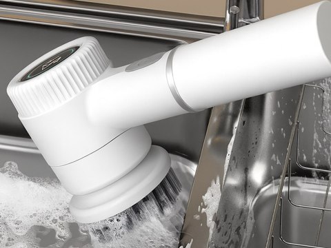 Elektryczna szczotka obrotowa 5w1 do sprzątania w kuchni i łazience