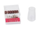 Frezarka do paznokci manicure pedicure + frezy 65w profesjonalna do domu