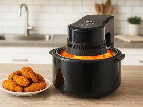 Frytkownica beztłuszczowa frytownica AIr fryer duża do pieczenia 1200W 5l