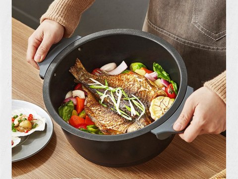 Frytkownica beztłuszczowa frytownica AIr fryer duża do pieczenia 1200W 5l