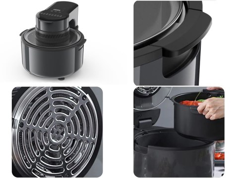 Frytkownica beztłuszczowa frytownica AIr fryer duża do pieczenia 1200W 5l