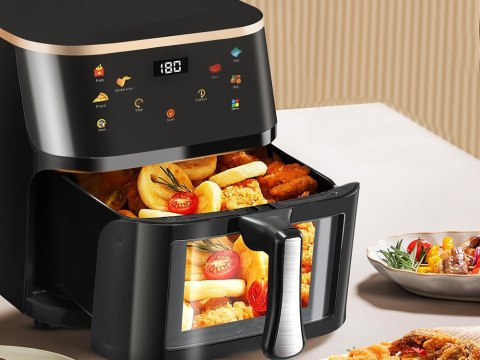 Frytkownica beztłuszczowa frytownica AIr fryer duża do pieczenia 1400W 10l