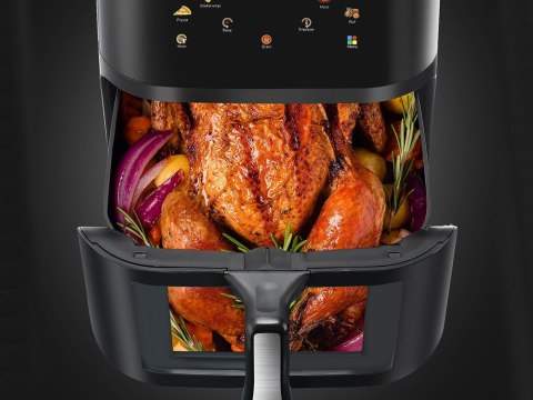 Frytkownica beztłuszczowa frytownica AIr fryer duża do pieczenia 1400W 10l