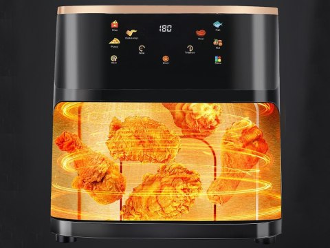Frytkownica beztłuszczowa frytownica AIr fryer duża do pieczenia 1400W 10l