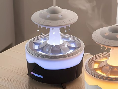 Nowoczesny nawilżacz powietrza z aromaterapią, który zmienia jakość życia