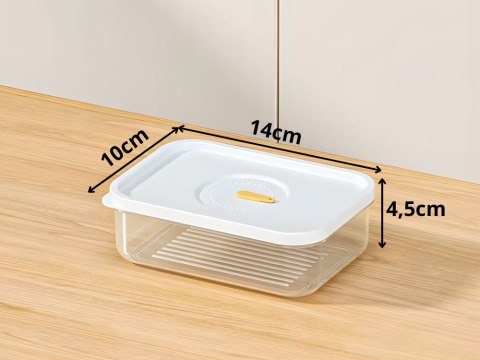 Pojemnik na żywność z hermetyczną pokrywką, 600ml - organizacja kuchni w zasięgu ręki
