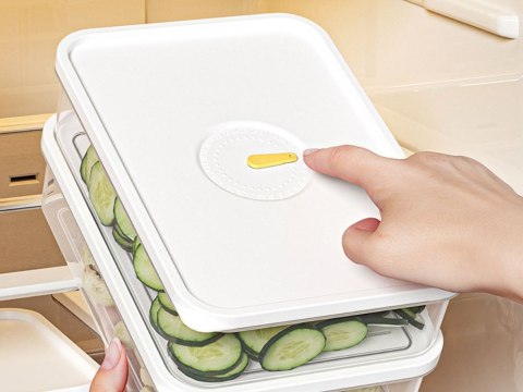 Pojemnik na żywność z hermetyczną pokrywką, 600ml - organizacja kuchni w zasięgu ręki