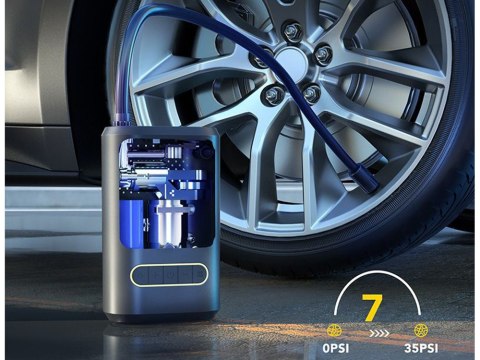 Nowoczesna pompka elektryczna do opon - podróżuj bez obaw!