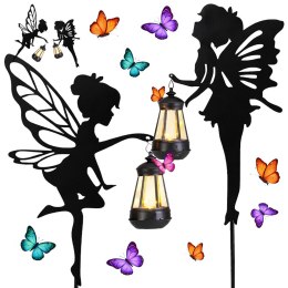 Lampa solarna wróżka - zestaw 2 sztuk do ogrodu