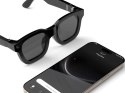 Inteligentne okulary AI z kamerą FULL HD dyktafon bluetooth tłumaczenie
