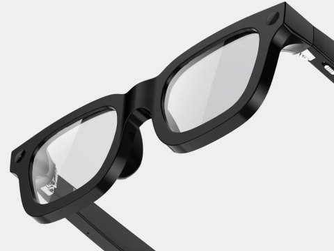Inteligentne okulary AI z kamerą FULL HD dyktafon bluetooth tłumaczenie