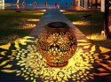LAMPION SOLARNY LED W STYLU RETRO DLA ODDYCHAJĄCEJ ATMOSFERY TWOJEGO OGRODU