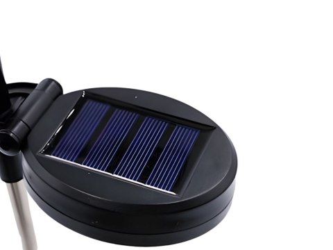 LAMPKI OGRODOWE SOLARNE KULECZKI 2 SZTUKI PO 6 LAMPEK LED DŁUGIE 70 CM