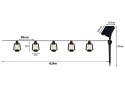 LAMPKI SOLARNE LED Z GIRLANDĄ - OŚWIETLENIE NA TARAS I BALKON