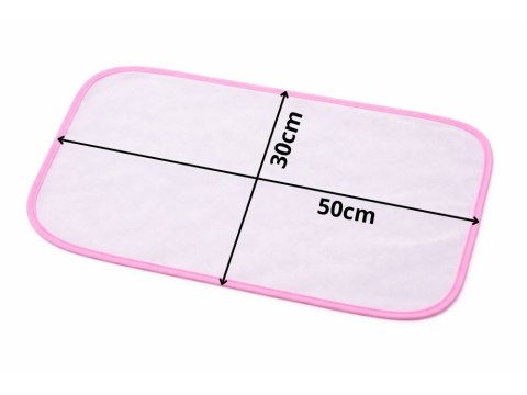 Ochronna podkładka do prasowania na materiał termoodporna siatka 50x30 cm