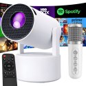 Projektor rzutnik android smart TV LED WIFI głośnik + mikrofon bluetooth