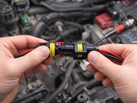 Zestaw kostek wtyków pin 352 szt hermetyczne wodoodporne złącza superseal