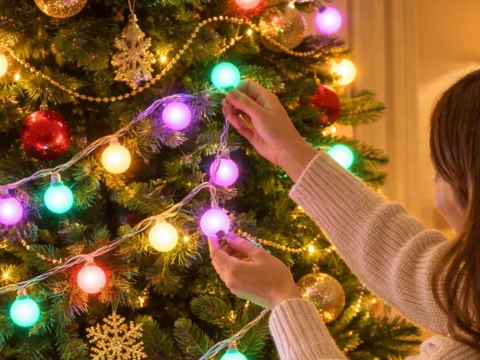 Lamki LED kolorowe USB RGB aplikacja pilot kulki dekoracyjne świąteczne