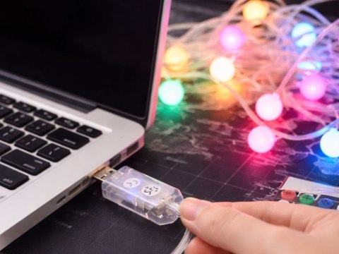 Lamki LED kolorowe USB RGB aplikacja pilot kulki dekoracyjne świąteczne