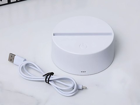 Nowoczesna lampa z efektem ruchomego piasku do stylowego wnętrza