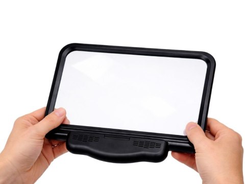 Nowoczesna lupa podświetlana LED 2.5x z ergonomiczną konstrukcją