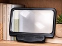 Nowoczesna lupa podświetlana LED 2.5x z ergonomiczną konstrukcją