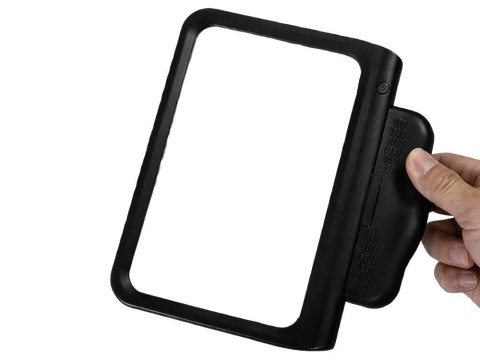 Nowoczesna lupa podświetlana LED 2.5x z ergonomiczną konstrukcją
