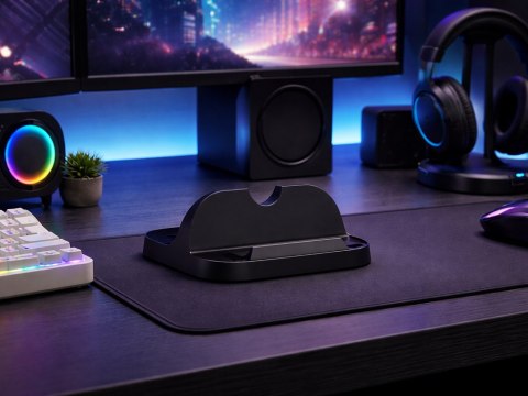 Nowoczesna podstawka antypoślizgowa do konsoli Steam Deck