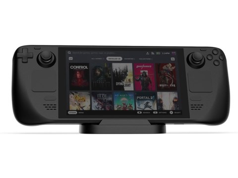 Nowoczesna podstawka antypoślizgowa do konsoli Steam Deck