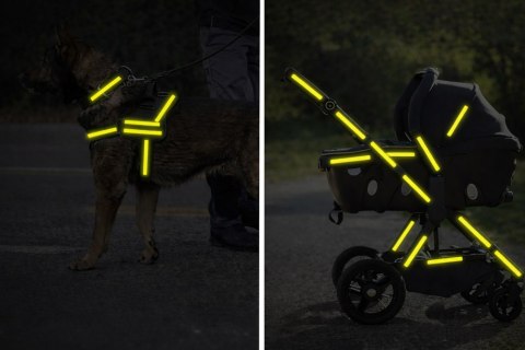 Taśma odblaskowa odblask na rower motor samochód naklejka samoprzylepna 8m