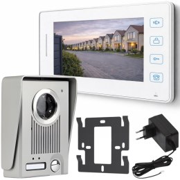 Wideodomofon Smart Video 500 z kamerą LCD 90° dla wygodnej komunikacji przy wejściu