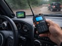 Krótkofalówka baofeng uv-k61 pro duży zasięg do 30km latarka 2600mAH