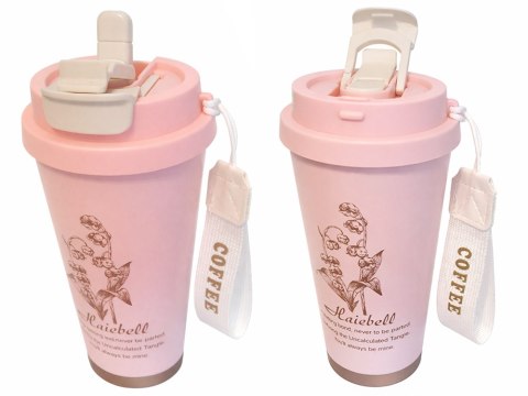 Kubek termiczny z uchwytem 530 ml - idealny na każdą okazję