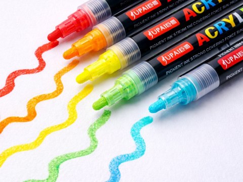 Nowoczesne markery akrylowe do twórczości artystycznej