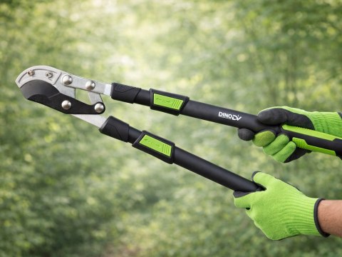 Sekator teleskopowy do łatwego cięcia gałęzi w ogrodzie