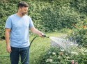 Wąż ogrodowy z bębnem na ścianę gumowy 1/2" 20 metrów 3 warstwowy