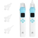 Aspirator do nosa dla dzieci - elektryczny odciągacz kataru z USB i 4 końcówkami