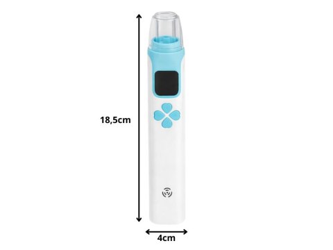 Aspirator do nosa dla dzieci - elektryczny odciągacz kataru z USB i 4 końcówkami