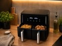 Frytkownica beztłuszczowa AIr fryer 15l 2400W podwójna dwukomorowa 6 trybów