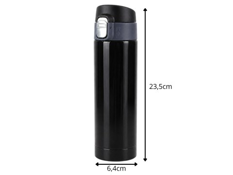 Nowoczesny kubek termiczny 400ml - idealny do kawy, herbaty i zimnych napojów