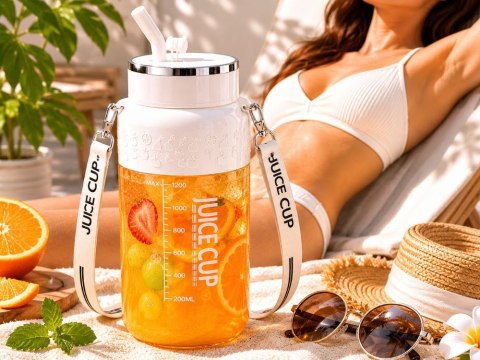 Nowoczesny bidon blender z USB - idealny do smoothie i koktajli!