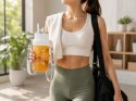 Nowoczesny bidon blender z USB - idealny do smoothie i koktajli!