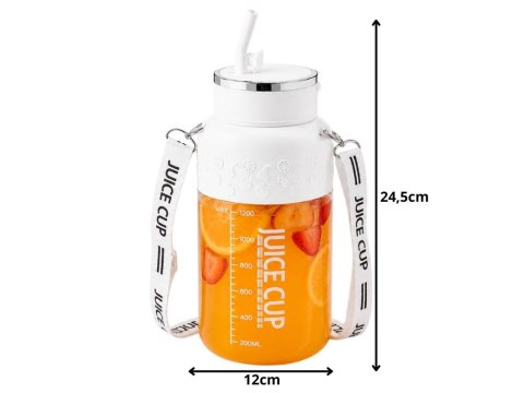 Nowoczesny bidon blender z USB - idealny do smoothie i koktajli!