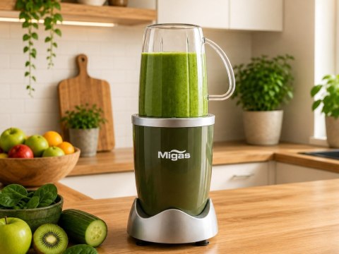 Blender kielichowy do smoothie koktajli miksuje kruszy lód 3 kubki 600W