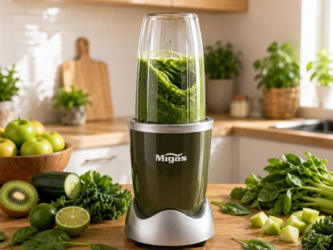 Blender kielichowy do smoothie koktajli miksuje kruszy lód 3 kubki 600W