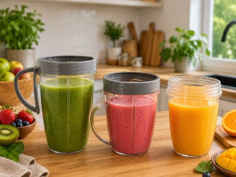 Blender kielichowy do smoothie koktajli miksuje kruszy lód 3 kubki 600W