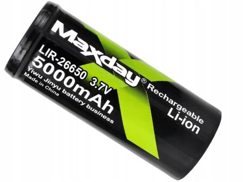 Nowoczesny akumulator litowo-jonowy 26650 5000mAh 3,7V - niezawodne źródło energii