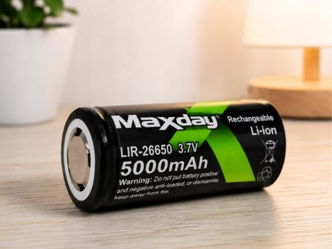Nowoczesny akumulator litowo-jonowy 26650 5000mAh 3,7V - niezawodne źródło energii